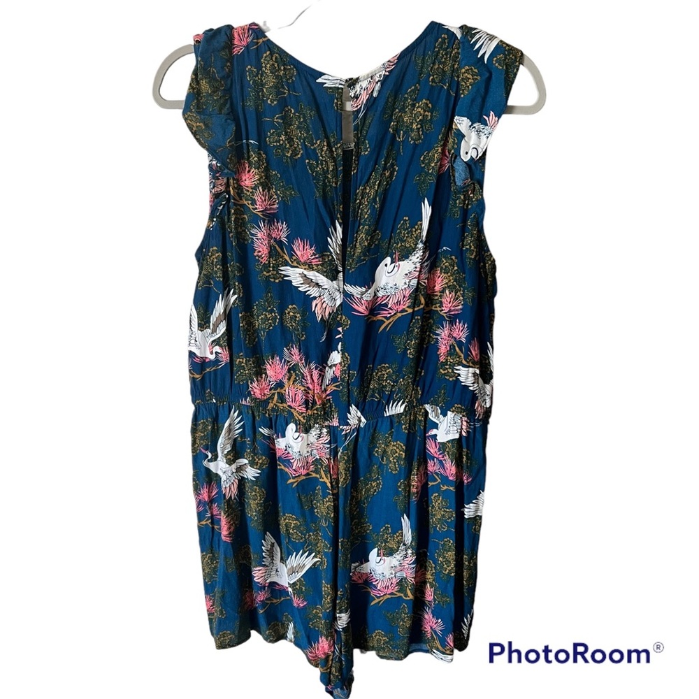 Express Floral Romper Womens Size L - Picture 4 of 4